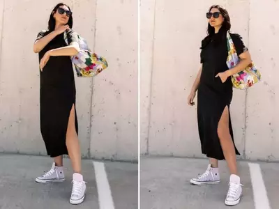 Spring Trendy Outfits with Converse Canvas Sneakers