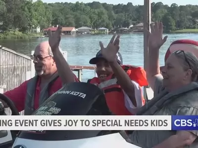 A Special Day of Fishing for Children with Unique Needs