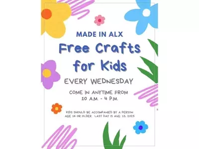 Summer Fun: Free Weekly Crafts for Kids at Made in ALX