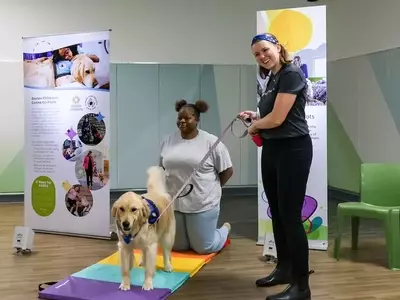 Therapy Dogs Revolutionizing Mental Health Care for Children