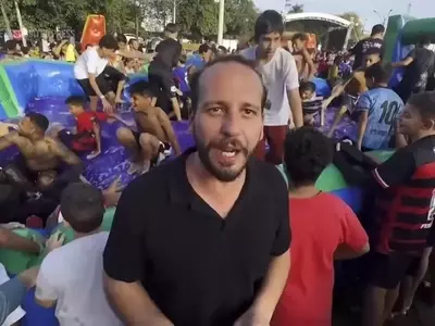 Global TikTok Star Joins Footballer in Heartwarming Charity Appearance