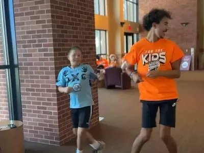 Shrine Bowl Participants Gain Insight Through Heartwarming Hospital Interactions
