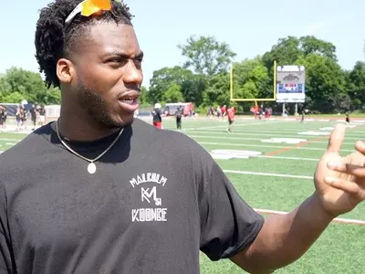 Former Las Vegas Raider Inspires Youth Through Free Football Camp