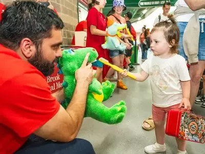 Stony Brook Children’s Hosts Health and Safety Night at Long Island Ducks Ballpark