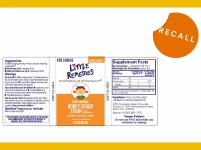 Little Remedies Honey Cough Syrup Recalled Nationwide Due to Contamination Risk