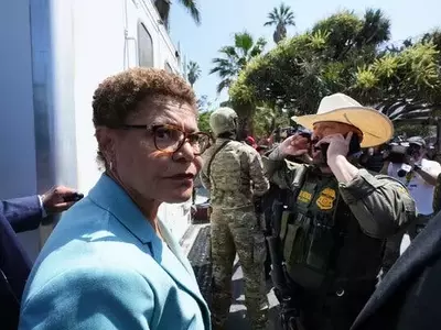 Federal Agents' Display of Force in L.A. Park Sparks Outcry