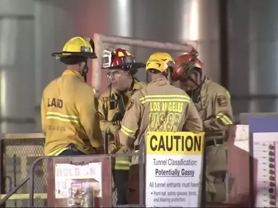 Miraculous Escape: Los Angeles Tunnel Workers Emerge Unscathed After Partial Collapse