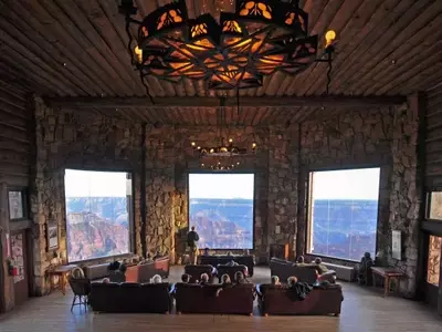 Grand Canyon Lodge Faces Second Destruction by Wildfire, Raising Rebuilding Questions