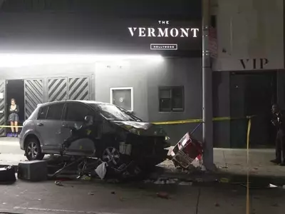 Vehicle Plows into Los Angeles Nightclub Crowd, Driver Shot Amid Chaos