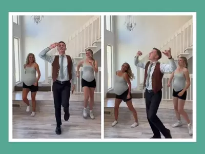 A Cinematic Pregnancy Journey: Mother and Daughter Recreate 'Father of the Bride Part II'