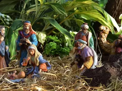 Cómo Ambientar tu Jardín con un Pesebre Navideño