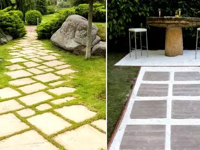 Caminos de Jardín Duraderos sin Cemento
