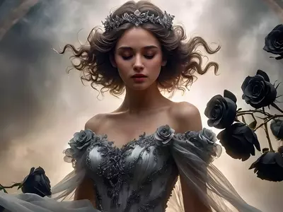 El Enigmático Encanto de las Rosas Negras: Significado, Origen y Decoración