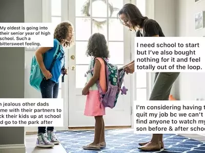 Parents' Candid Admissions as Summer Ends and School Resumes