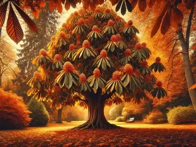 El Castaño Japonés (Aesculus turbinata): Guía Completa de Cultivo y Propiedades