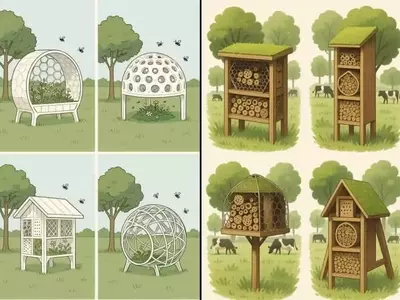Innovación Agropecuaria: Refugios Climáticos Digitales y Polinizadores