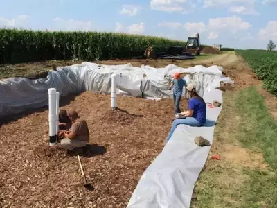Biorreactores de Astillas de Madera: Una Solución Eficaz para Reducir el Fósforo en el Drenaje Agrícola