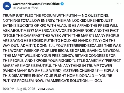 Newsom's Social Media Strategy: A Calculated Provocation