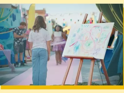 A 9-Year-Old's Artistry Ignites a Global Creative Movement