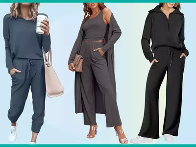 Comfortable and Stylish Fall Lounge Sets Under $40 for Moms