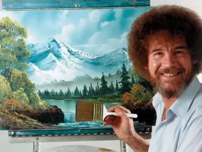 Bob Ross Paintings to be Auctioned to Support Public Television