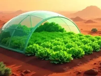 Los retos del cultivo de lechugas en Marte: lecciones para la agricultura espacial