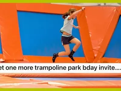 Mom Declares Ban on Trampoline Park Birthday Parties