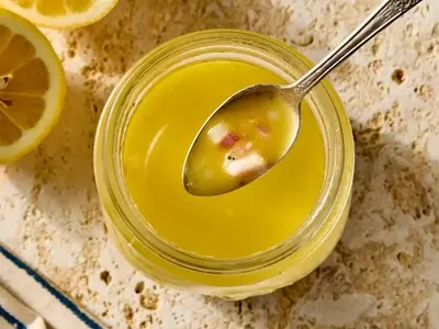 Bright and Healthy Lemon-Champagne Vinaigrette