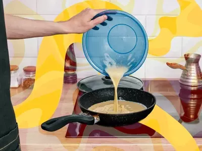 Enhancing Scrambled Eggs with Avocado for a Healthier Start