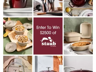 Staub Holiday Sweepstakes: Win Premium Kitchenware