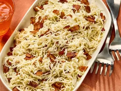 Delectable Cabbage and Bacon Side Dish