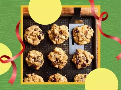 The Charm of Homemade Cranberry White Chocolate Oatmeal Cookies