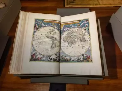 From Ancient Globes to Cosmic Shrouds: Maine Library Illuminates the World of Maps