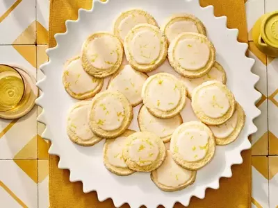 Bright Citrus Sugar Cookies with Zesty Glaze