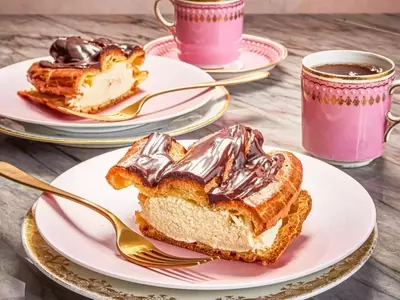 Large-Format Éclair Paris-Brest: A Simplified French Classic