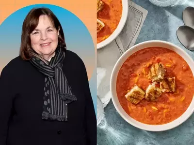 Ina Garten's Ultimate Comfort Food for Chilly Days: Easy Tomato Soup and Grilled Cheese Croutons