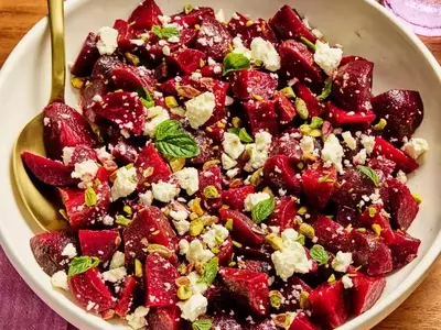 Revitalize Your Palate with a Vibrant Chopped Beet Salad