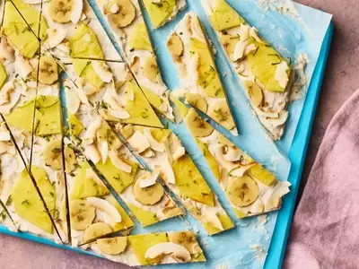 Tropical Frozen Bark: A Sweet, Healthy Indulgence