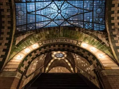 NYC Mayor's Oath in Historic Subway Station