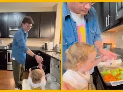A Dad's "Bare Minimum" Effort Before Wife Returns from Work Sets a New Standard for Shared Household Responsibilities