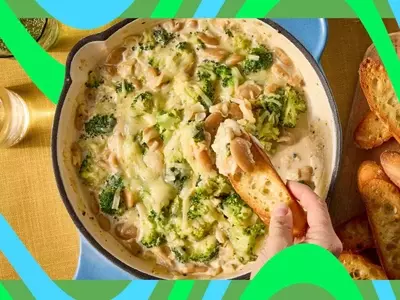 The Ultimate One-Pan Broccoli and Butter Bean Skillet