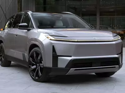 Toyota Debuts Its First All-Electric Three-Row SUV