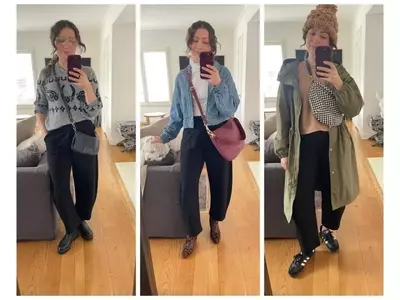 Affordable Style: Amazon Barrel Leg Sweatpants as a Ruti Dupe