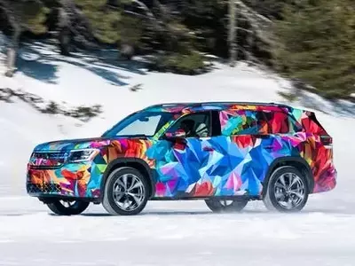 First Look: The 2027 Volkswagen Atlas Prototype in Action