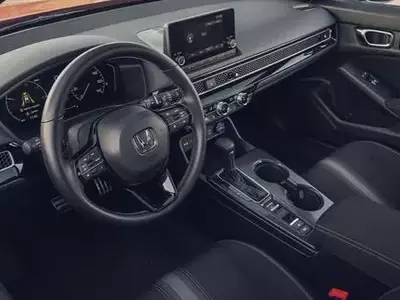 2025 Honda Civic Sport Hybrid Hatchback Interior Review