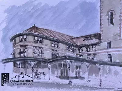 Urban Sketchers: Capturing Cityscapes with Artistic Vision