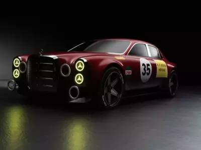 Mercedes-Benz Reimagines the Iconic "Red Pig" as a Modern Luxury Sedan