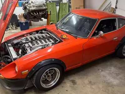 Datsun 240Z Gets V12 Engine Transplant, Roars Like a Ferrari