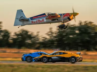 Rimac Nevera's Role in a Daring Aviation Stunt