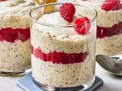 Delectable Raspberry-Lemon Cheesecake Overnight Oats: A Wholesome Breakfast Treat